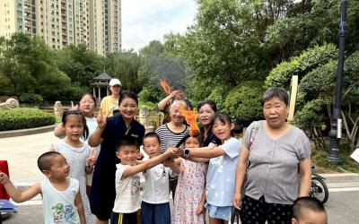 半坡文化点亮社区 共绘文明保护画卷 ——西安半坡博物馆走进灞桥街道会展社区